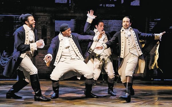 Watching "Hamilton" as America burns